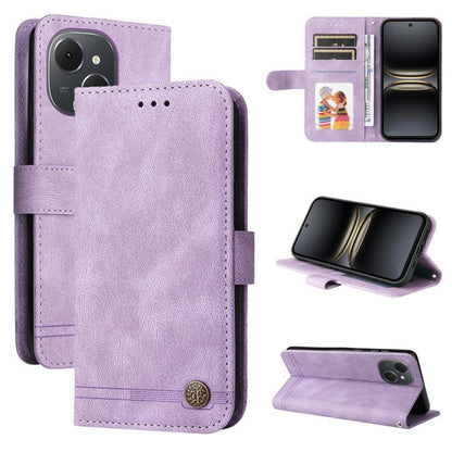 Skin Feel Life Tree Metal Button Leather Phone Case, For Tecno Spark 40 5G / Spark Go 5G 2025, For Tecno Spark 40C, For Tecno Pova 7 Pro 5G, For Tecno Pova 7 5G, For Tecno Spark 40 Pro+ 4G, For Tecno Spark 40 Pro  4G, For Tecno Spark 40 4G             ...