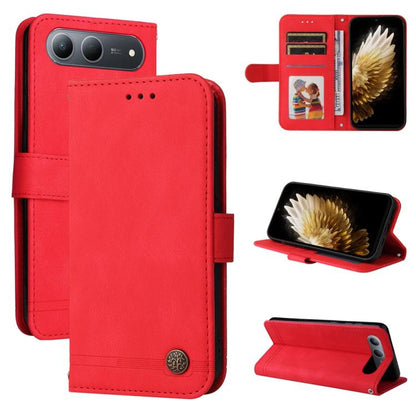 Skin Feel Life Tree Metal Button Leather Phone Case, For Tecno Spark 40 5G / Spark Go 5G 2025, For Tecno Spark 40C, For Tecno Pova 7 Pro 5G, For Tecno Pova 7 5G, For Tecno Spark 40 Pro+ 4G, For Tecno Spark 40 Pro  4G, For Tecno Spark 40 4G             ...
