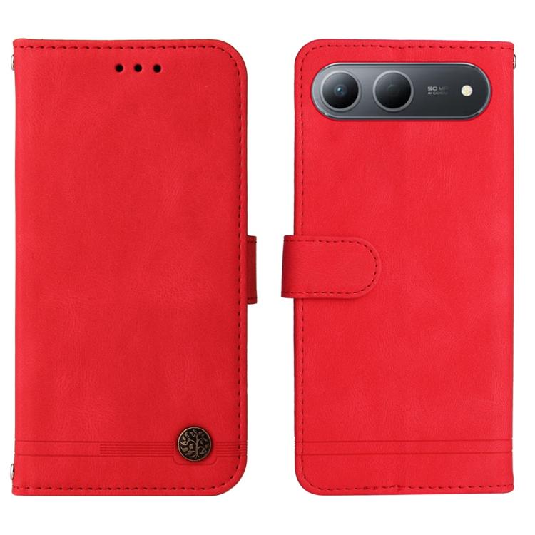Skin Feel Life Tree Metal Button Leather Phone Case, For Tecno Spark 40 5G / Spark Go 5G 2025, For Tecno Spark 40C, For Tecno Pova 7 Pro 5G, For Tecno Pova 7 5G, For Tecno Spark 40 Pro+ 4G, For Tecno Spark 40 Pro  4G, For Tecno Spark 40 4G             ...