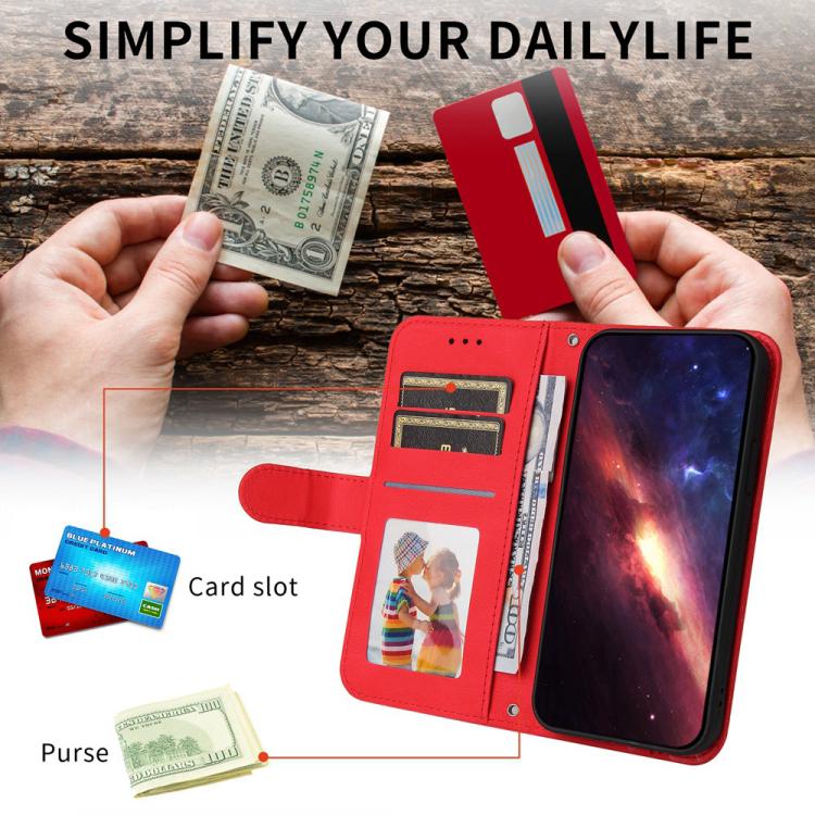 Skin Feel Life Tree Metal Button Leather Phone Case, For Tecno Spark 40 5G / Spark Go 5G 2025, For Tecno Spark 40C, For Tecno Pova 7 Pro 5G, For Tecno Pova 7 5G, For Tecno Spark 40 Pro+ 4G, For Tecno Spark 40 Pro  4G, For Tecno Spark 40 4G             ...