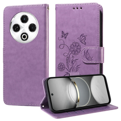 Embossed Butterfly Flowers Leather Phone Case, For Tecno Spark 40 5G / Spark Go 5G 2025, For Tecno Spark 40C, For Tecno Pova 7 Pro 5G, For Tecno Pova 7 5G, For Tecno Spark 40 Pro+ 4G, For Tecno Spark 40 Pro  4G, For Tecno Spark 40 4G                   ...