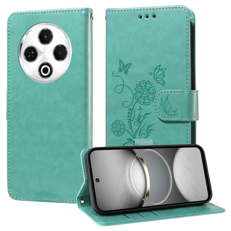 Embossed Butterfly Flowers Leather Phone Case, For Tecno Spark 40 5G / Spark Go 5G 2025, For Tecno Spark 40C, For Tecno Pova 7 Pro 5G, For Tecno Pova 7 5G, For Tecno Spark 40 Pro+ 4G, For Tecno Spark 40 Pro  4G, For Tecno Spark 40 4G                   ...