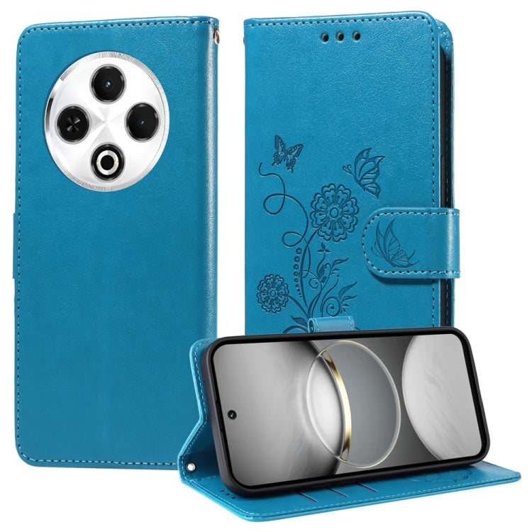 Embossed Butterfly Flowers Leather Phone Case, For Tecno Spark 40 5G / Spark Go 5G 2025, For Tecno Spark 40C, For Tecno Pova 7 Pro 5G, For Tecno Pova 7 5G, For Tecno Spark 40 Pro+ 4G, For Tecno Spark 40 Pro  4G, For Tecno Spark 40 4G                   ...