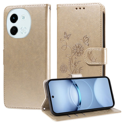 Embossed Butterfly Flowers Leather Phone Case, For Tecno Spark 40 5G / Spark Go 5G 2025, For Tecno Spark 40C, For Tecno Pova 7 Pro 5G, For Tecno Pova 7 5G, For Tecno Spark 40 Pro+ 4G, For Tecno Spark 40 Pro  4G, For Tecno Spark 40 4G                   ...