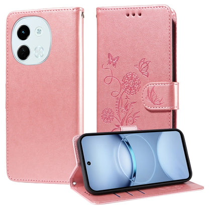 Embossed Butterfly Flowers Leather Phone Case, For Tecno Spark 40 5G / Spark Go 5G 2025, For Tecno Spark 40C, For Tecno Pova 7 Pro 5G, For Tecno Pova 7 5G, For Tecno Spark 40 Pro+ 4G, For Tecno Spark 40 Pro  4G, For Tecno Spark 40 4G                   ...