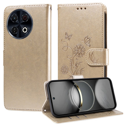 Embossed Butterfly Flowers Leather Phone Case, For Tecno Spark 40 5G / Spark Go 5G 2025, For Tecno Spark 40C, For Tecno Pova 7 Pro 5G, For Tecno Pova 7 5G, For Tecno Spark 40 Pro+ 4G, For Tecno Spark 40 Pro  4G, For Tecno Spark 40 4G                   ...