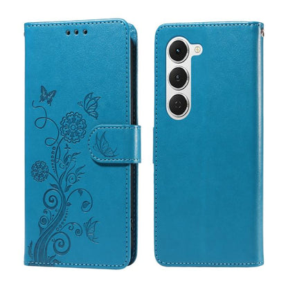 Embossed Butterfly Flowers Leather Phone Case, For Tecno Spark 40 5G / Spark Go 5G 2025, For Tecno Spark 40C, For Tecno Pova 7 Pro 5G, For Tecno Pova 7 5G, For Tecno Spark 40 Pro+ 4G, For Tecno Spark 40 Pro  4G, For Tecno Spark 40 4G                   ...