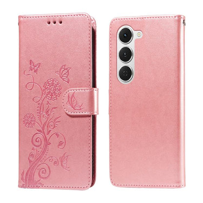 Embossed Butterfly Flowers Leather Phone Case, For Tecno Spark 40 5G / Spark Go 5G 2025, For Tecno Spark 40C, For Tecno Pova 7 Pro 5G, For Tecno Pova 7 5G, For Tecno Spark 40 Pro+ 4G, For Tecno Spark 40 Pro  4G, For Tecno Spark 40 4G                   ...