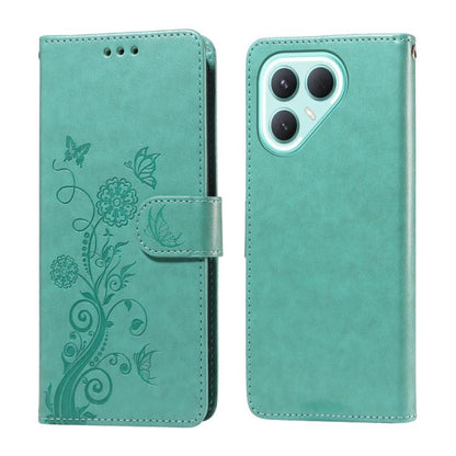 Embossed Butterfly Flowers Leather Phone Case, For Tecno Spark 40 5G / Spark Go 5G 2025, For Tecno Spark 40C, For Tecno Pova 7 Pro 5G, For Tecno Pova 7 5G, For Tecno Spark 40 Pro+ 4G, For Tecno Spark 40 Pro  4G, For Tecno Spark 40 4G                   ...