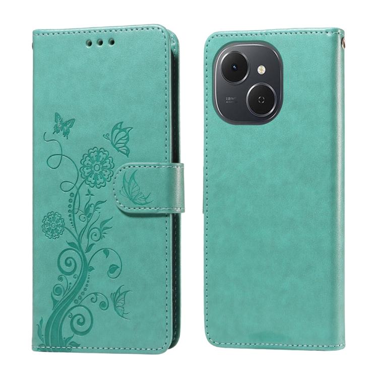 Embossed Butterfly Flowers Leather Phone Case, For Tecno Spark 40 5G / Spark Go 5G 2025, For Tecno Spark 40C, For Tecno Pova 7 Pro 5G, For Tecno Pova 7 5G, For Tecno Spark 40 Pro+ 4G, For Tecno Spark 40 Pro  4G, For Tecno Spark 40 4G                   ...