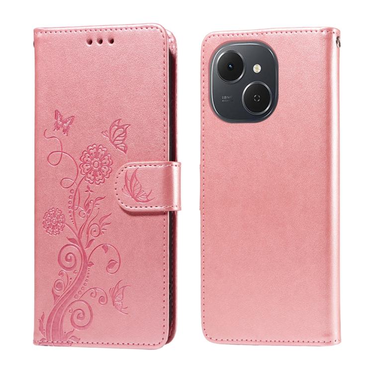 Embossed Butterfly Flowers Leather Phone Case, For Tecno Spark 40 5G / Spark Go 5G 2025, For Tecno Spark 40C, For Tecno Pova 7 Pro 5G, For Tecno Pova 7 5G, For Tecno Spark 40 Pro+ 4G, For Tecno Spark 40 Pro  4G, For Tecno Spark 40 4G                   ...