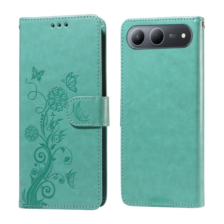 Embossed Butterfly Flowers Leather Phone Case, For Tecno Spark 40 5G / Spark Go 5G 2025, For Tecno Spark 40C, For Tecno Pova 7 Pro 5G, For Tecno Pova 7 5G, For Tecno Spark 40 Pro+ 4G, For Tecno Spark 40 Pro  4G, For Tecno Spark 40 4G                   ...