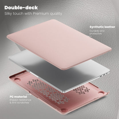 Business Magnetic Holder PC + PU Laptop Protective Case