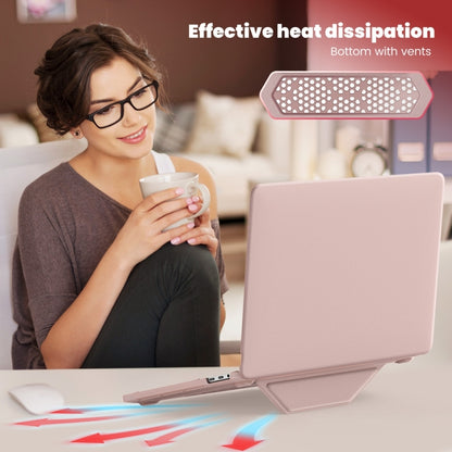 Business Magnetic Holder PC + PU Laptop Protective Case