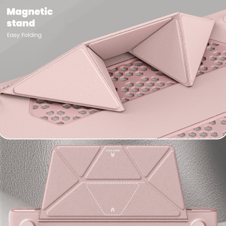 Business Magnetic Holder PC + PU Laptop Protective Case