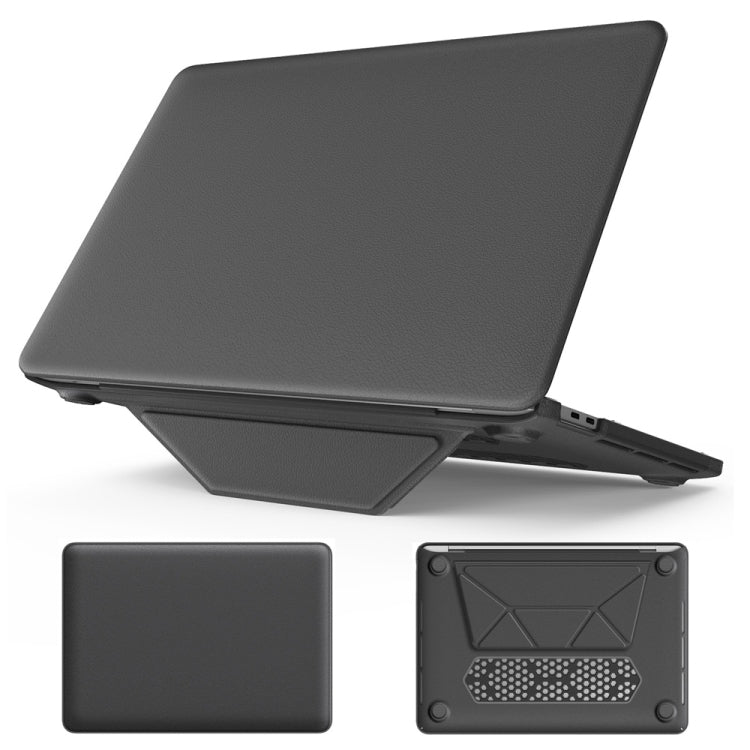Business Magnetic Holder PC + PU Laptop Protective Case