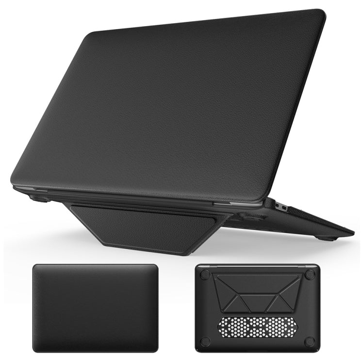 Business Magnetic Holder PC + PU Laptop Protective Case