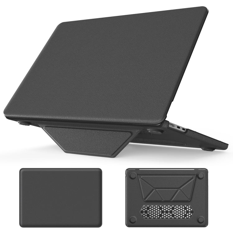 Business Magnetic Holder PC + PU Laptop Protective Case
