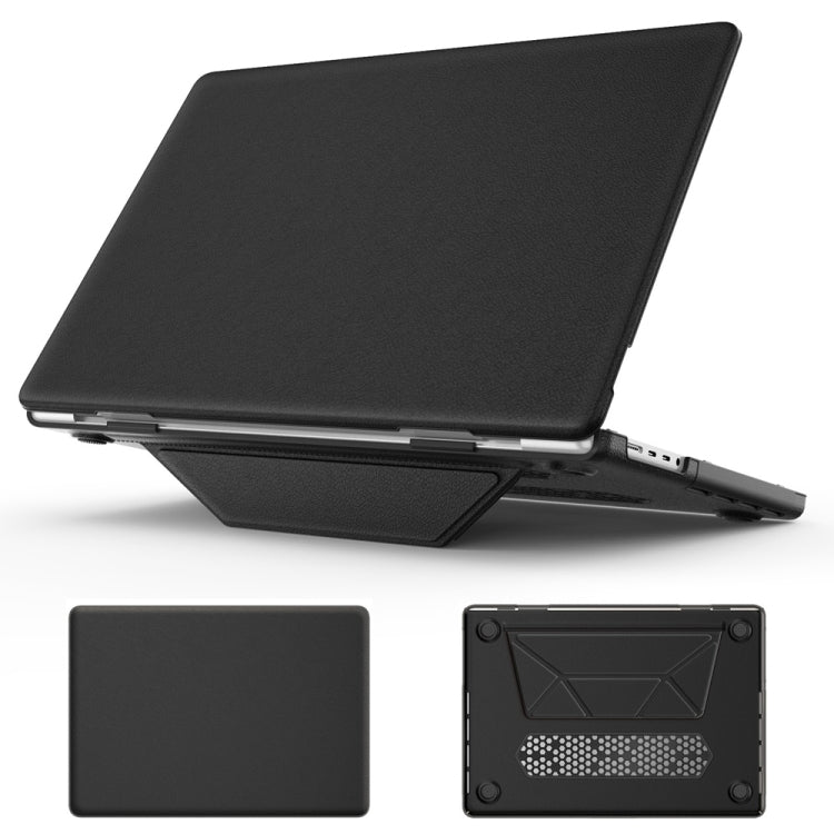 Business Magnetic Holder PC + PU Laptop Protective Case