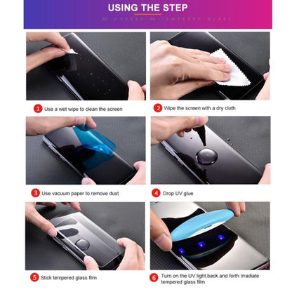 UV Liquid Curved Full Glue Screen Protector, For Realme 15 Pro 5G, For Realme GT7 Pro /  GT7 Pro Racing