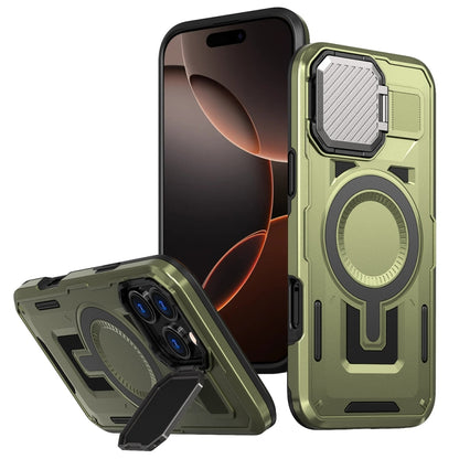 Shield Frame Holder MagSafe Phone Case, For iPhone 17e / 16e, For iPhone 17 Pro Max, For iPhone 17 Pro, For iPhone 16 Pro Max, For iPhone 16 Pro, For iPhone 16 Plus, For iPhone 16, For iPhone 15 Pro Max, For iPhone 15 Pro, For iPhone 15 Plus           ...