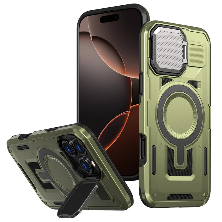 Shield Frame Holder MagSafe Phone Case, For iPhone 17e / 16e, For iPhone 17 Pro Max, For iPhone 17 Pro, For iPhone 16 Pro Max, For iPhone 16 Pro, For iPhone 16 Plus, For iPhone 16, For iPhone 15 Pro Max, For iPhone 15 Pro, For iPhone 15 Plus           ...