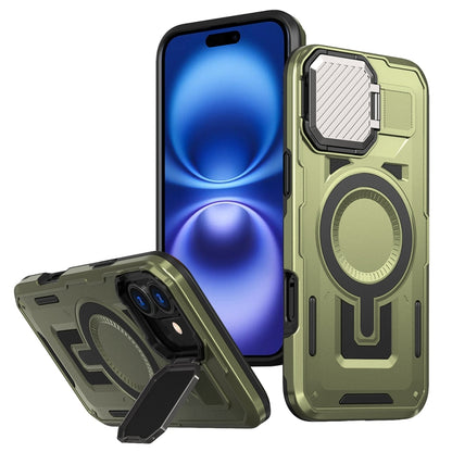 Shield Frame Holder MagSafe Phone Case, For iPhone 17e / 16e, For iPhone 17 Pro Max, For iPhone 17 Pro, For iPhone 16 Pro Max, For iPhone 16 Pro, For iPhone 16 Plus, For iPhone 16, For iPhone 15 Pro Max, For iPhone 15 Pro, For iPhone 15 Plus           ...