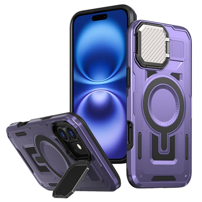 Shield Frame Holder MagSafe Phone Case, For iPhone 17e / 16e, For iPhone 17 Pro Max, For iPhone 17 Pro, For iPhone 16 Pro Max, For iPhone 16 Pro, For iPhone 16 Plus, For iPhone 16, For iPhone 15 Pro Max, For iPhone 15 Pro, For iPhone 15 Plus           ...