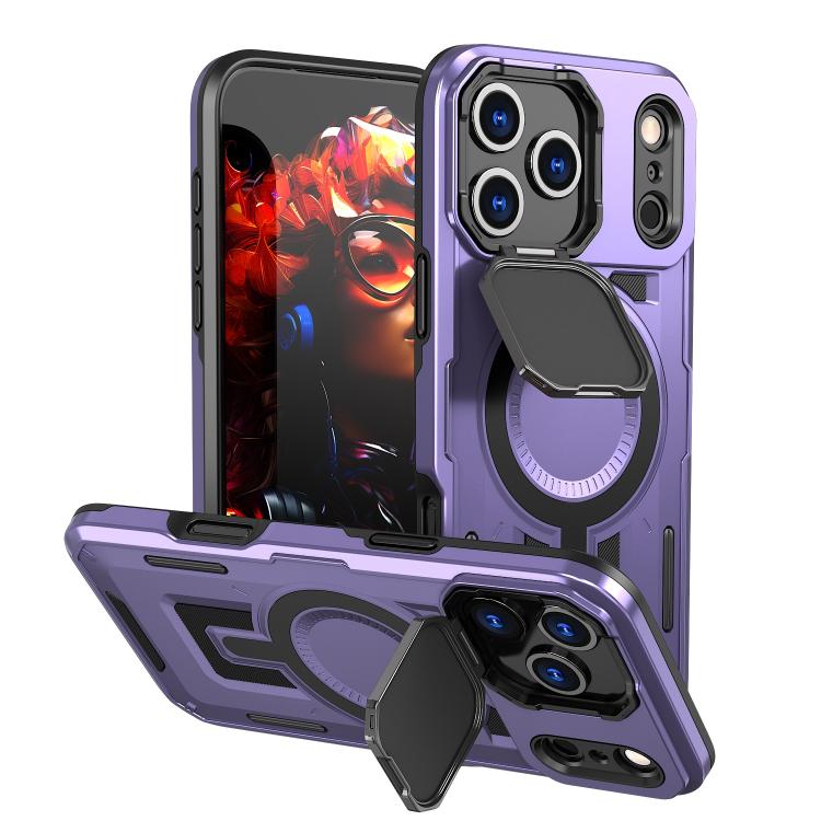 Shield Frame Holder MagSafe Phone Case, For iPhone 17e / 16e, For iPhone 17 Pro Max, For iPhone 17 Pro, For iPhone 16 Pro Max, For iPhone 16 Pro, For iPhone 16 Plus, For iPhone 16, For iPhone 15 Pro Max, For iPhone 15 Pro, For iPhone 15 Plus           ...