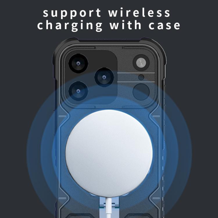 Camera Shield Armor MagSafe Holder Phone Case with Strap, For iPhone 18 Pro / 17 Pro, For iPhone 18 Pro Max / 17 Pro Max, For iPhone 17, For iPhone 17 Air, For iPhone 16 Pro Max, For iPhone 16 Pro, For iPhone 16 Plus, For iPhone 16, For iPhone 15 Pro M...