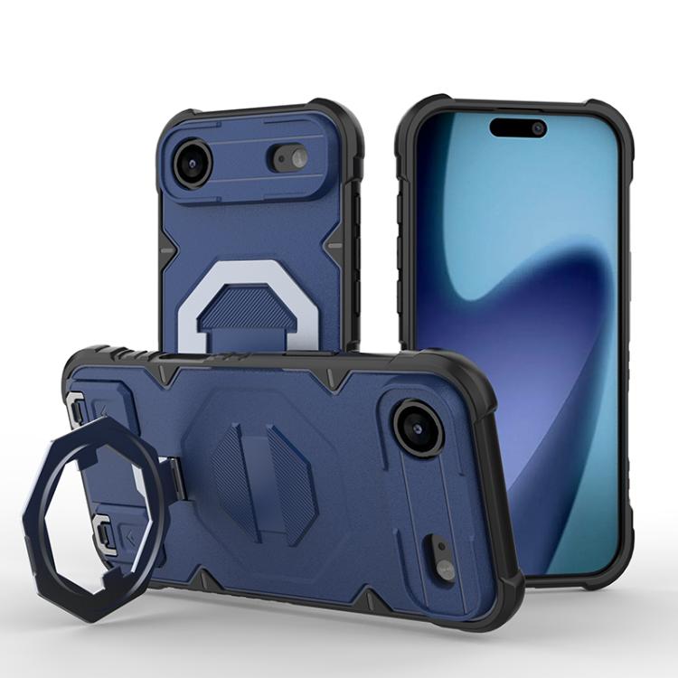 Camera Shield Armor MagSafe Holder Phone Case with Strap, For iPhone 18 Pro / 17 Pro, For iPhone 18 Pro Max / 17 Pro Max, For iPhone 17, For iPhone 17 Air, For iPhone 16 Pro Max, For iPhone 16 Pro, For iPhone 16 Plus, For iPhone 16, For iPhone 15 Pro M...