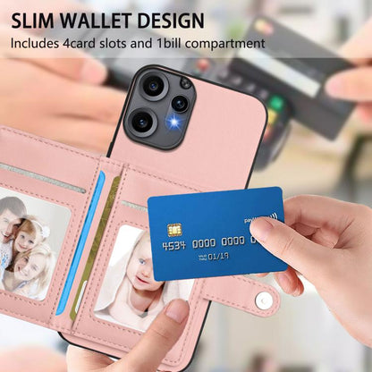 Button Card Bag RFID Anti-theft Phone Case, For Nothing CMF Phone 2 Pro, For Nothing Phone 3a, For Nothing Phone 3a Pro, For Nothing CMF Phone 1, For Nothing Phone 2a