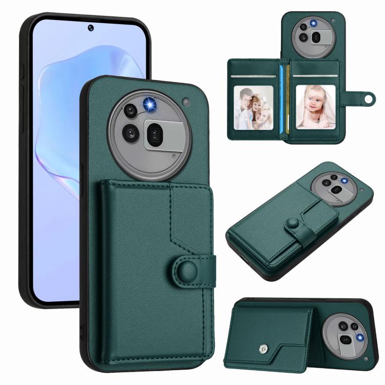 Button Card Bag RFID Anti-theft Phone Case, For Nothing CMF Phone 2 Pro, For Nothing Phone 3a, For Nothing Phone 3a Pro, For Nothing CMF Phone 1, For Nothing Phone 2a