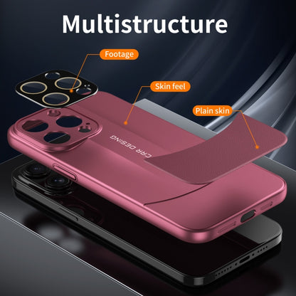 Vegetarian Leather Series Skin Feel Full Coverage Phone Case, For iPhone 12 Pro Max, For iPhone 12 Pro, For iPhone 11 Pro Max, For iPhone 11
