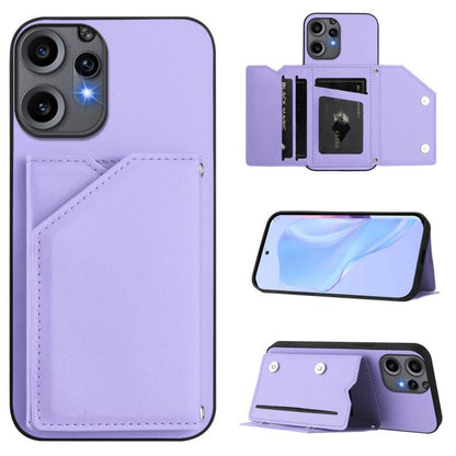 Skin Feel Four Card Slots Phone Case with Wrist Strap, For Nothing CMF Phone 2 Pro, For Nothing Phone 3a, For Nothing Phone 3a Pro, For Nothing CMF Phone 1, For Nothing Phone 2a
