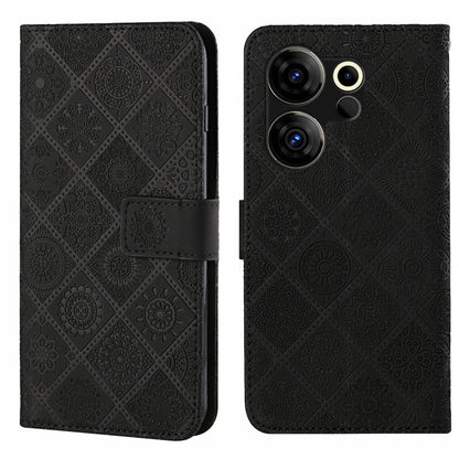 Ethnic Style Embossed Pattern Leather Phone Case, For Tecno Camon 20 Premier, For Tecno Camon 20 Pro 5G, For Tecno Camon 20 / 20 Pro, For Tecno Spark 10 / Spark 10C, For Tecno Spark Go 2023, For Tecno Spark 10 Pro