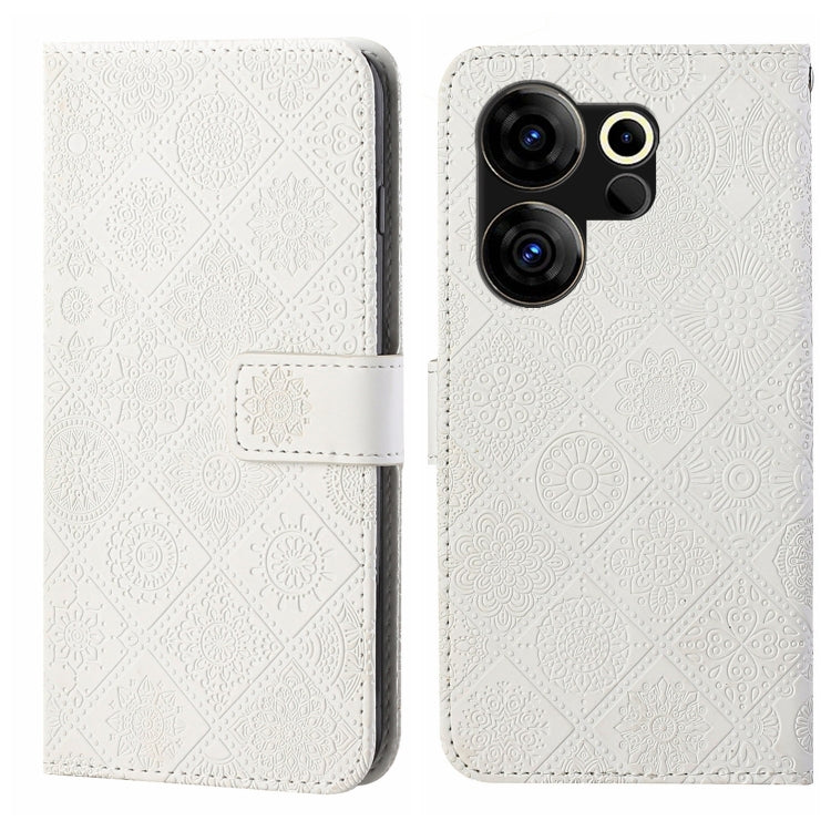 Ethnic Style Embossed Pattern Leather Phone Case, For Tecno Camon 20 Premier, For Tecno Camon 20 Pro 5G, For Tecno Camon 20 / 20 Pro, For Tecno Spark 10 / Spark 10C, For Tecno Spark Go 2023, For Tecno Spark 10 Pro