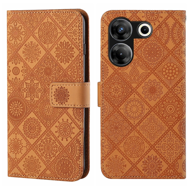 Ethnic Style Embossed Pattern Leather Phone Case, For Tecno Camon 20 Premier, For Tecno Camon 20 Pro 5G, For Tecno Camon 20 / 20 Pro, For Tecno Spark 10 / Spark 10C, For Tecno Spark Go 2023, For Tecno Spark 10 Pro