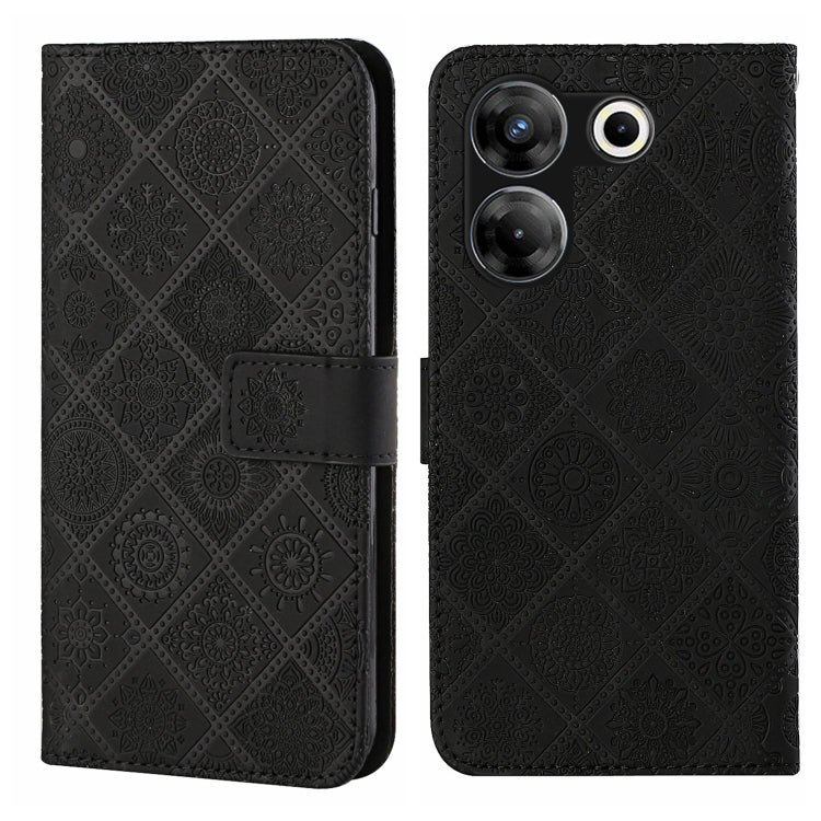 Ethnic Style Embossed Pattern Leather Phone Case, For Tecno Camon 20 Premier, For Tecno Camon 20 Pro 5G, For Tecno Camon 20 / 20 Pro, For Tecno Spark 10 / Spark 10C, For Tecno Spark Go 2023, For Tecno Spark 10 Pro
