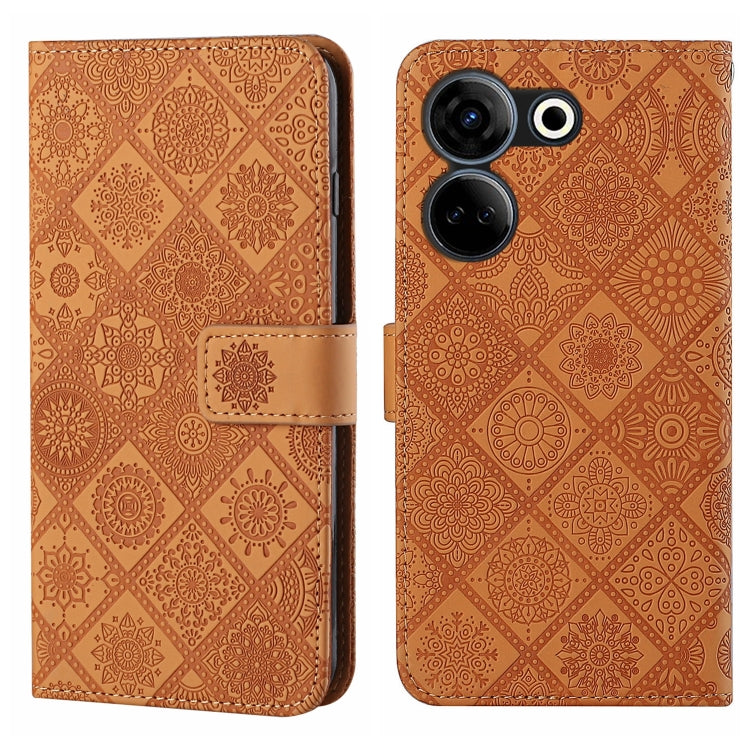Ethnic Style Embossed Pattern Leather Phone Case, For Tecno Camon 20 Premier, For Tecno Camon 20 Pro 5G, For Tecno Camon 20 / 20 Pro, For Tecno Spark 10 / Spark 10C, For Tecno Spark Go 2023, For Tecno Spark 10 Pro