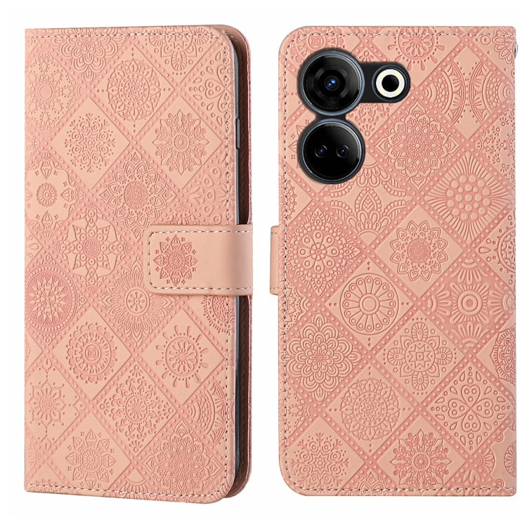 Ethnic Style Embossed Pattern Leather Phone Case, For Tecno Camon 20 Premier, For Tecno Camon 20 Pro 5G, For Tecno Camon 20 / 20 Pro, For Tecno Spark 10 / Spark 10C, For Tecno Spark Go 2023, For Tecno Spark 10 Pro