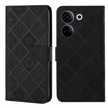Ethnic Style Embossed Pattern Leather Phone Case, For Tecno Camon 20 Premier, For Tecno Camon 20 Pro 5G, For Tecno Camon 20 / 20 Pro, For Tecno Spark 10 / Spark 10C, For Tecno Spark Go 2023, For Tecno Spark 10 Pro