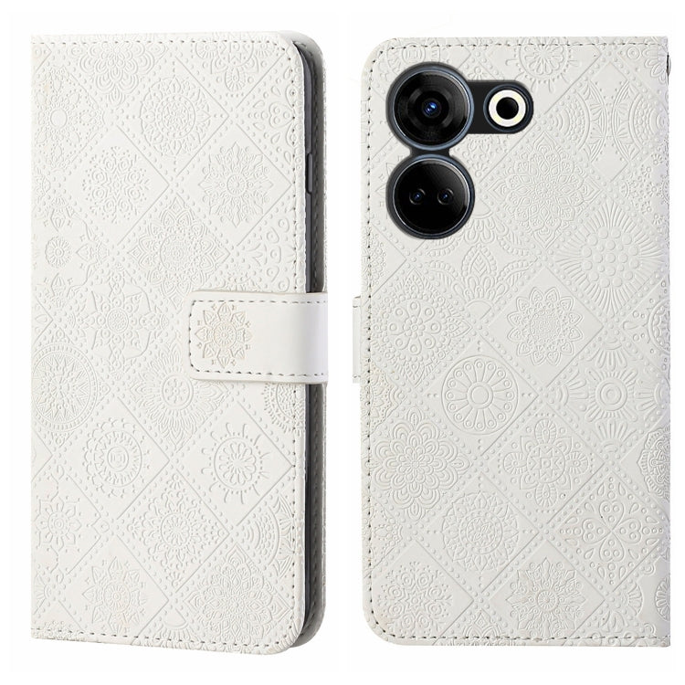 Ethnic Style Embossed Pattern Leather Phone Case, For Tecno Camon 20 Premier, For Tecno Camon 20 Pro 5G, For Tecno Camon 20 / 20 Pro, For Tecno Spark 10 / Spark 10C, For Tecno Spark Go 2023, For Tecno Spark 10 Pro