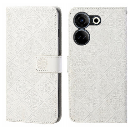 Ethnic Style Embossed Pattern Leather Phone Case, For Tecno Camon 20 Premier, For Tecno Camon 20 Pro 5G, For Tecno Camon 20 / 20 Pro, For Tecno Spark 10 / Spark 10C, For Tecno Spark Go 2023, For Tecno Spark 10 Pro