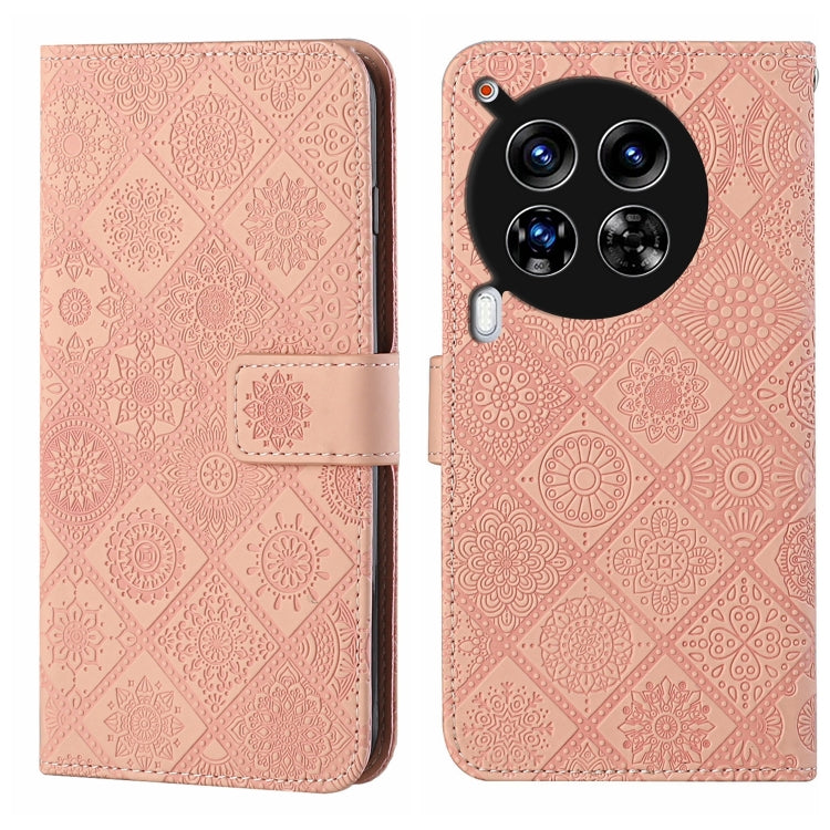 Ethnic Style Embossed Pattern Leather Phone Case, For Tecno Spark 30C, For Tecno Spark Go 1, For Tecno Pova 6 Neo, For Tecno Pova 6 / 6 Pro, For Tecno Camon 30 Pro 5G, For Tecno Camon 30 Premier, For Tecno Camon 30 4G / 5G, For Tecno Spark 20 Pro+     ...