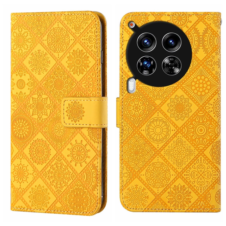 Ethnic Style Embossed Pattern Leather Phone Case, For Tecno Spark 30C, For Tecno Spark Go 1, For Tecno Pova 6 Neo, For Tecno Pova 6 / 6 Pro, For Tecno Camon 30 Pro 5G, For Tecno Camon 30 Premier, For Tecno Camon 30 4G / 5G, For Tecno Spark 20 Pro+     ...