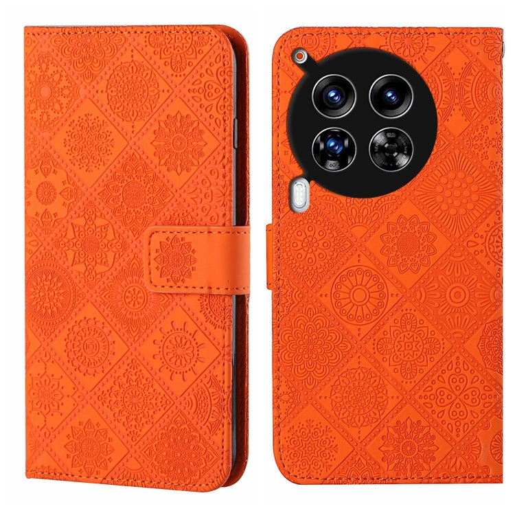 Ethnic Style Embossed Pattern Leather Phone Case, For Tecno Spark 30C, For Tecno Spark Go 1, For Tecno Pova 6 Neo, For Tecno Pova 6 / 6 Pro, For Tecno Camon 30 Pro 5G, For Tecno Camon 30 Premier, For Tecno Camon 30 4G / 5G, For Tecno Spark 20 Pro+     ...