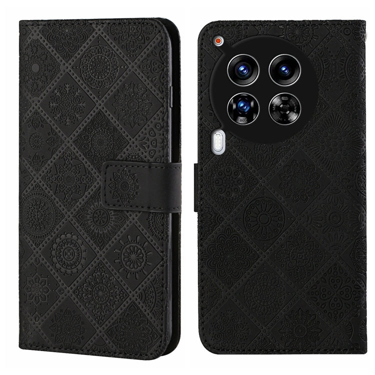 Ethnic Style Embossed Pattern Leather Phone Case, For Tecno Spark 30C, For Tecno Spark Go 1, For Tecno Pova 6 Neo, For Tecno Pova 6 / 6 Pro, For Tecno Camon 30 Pro 5G, For Tecno Camon 30 Premier, For Tecno Camon 30 4G / 5G, For Tecno Spark 20 Pro+     ...