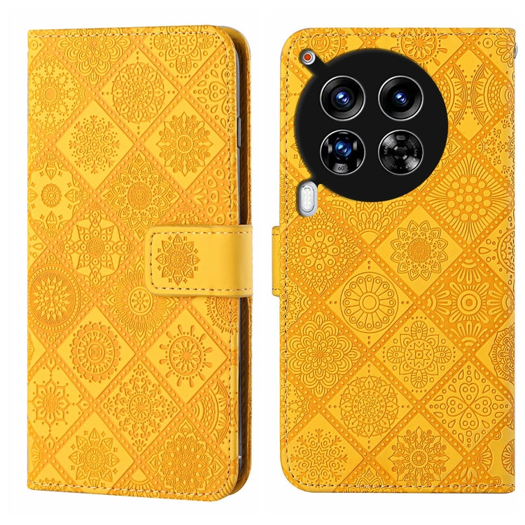 Ethnic Style Embossed Pattern Leather Phone Case, For Tecno Spark 30C, For Tecno Spark Go 1, For Tecno Pova 6 Neo, For Tecno Pova 6 / 6 Pro, For Tecno Camon 30 Pro 5G, For Tecno Camon 30 Premier, For Tecno Camon 30 4G / 5G, For Tecno Spark 20 Pro+     ...