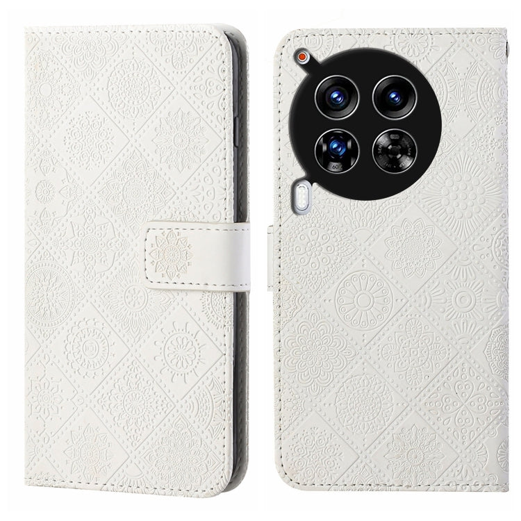 Ethnic Style Embossed Pattern Leather Phone Case, For Tecno Spark 30C, For Tecno Spark Go 1, For Tecno Pova 6 Neo, For Tecno Pova 6 / 6 Pro, For Tecno Camon 30 Pro 5G, For Tecno Camon 30 Premier, For Tecno Camon 30 4G / 5G, For Tecno Spark 20 Pro+     ...
